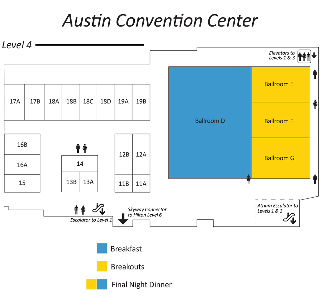 Austin Convention Center<br />Level 4