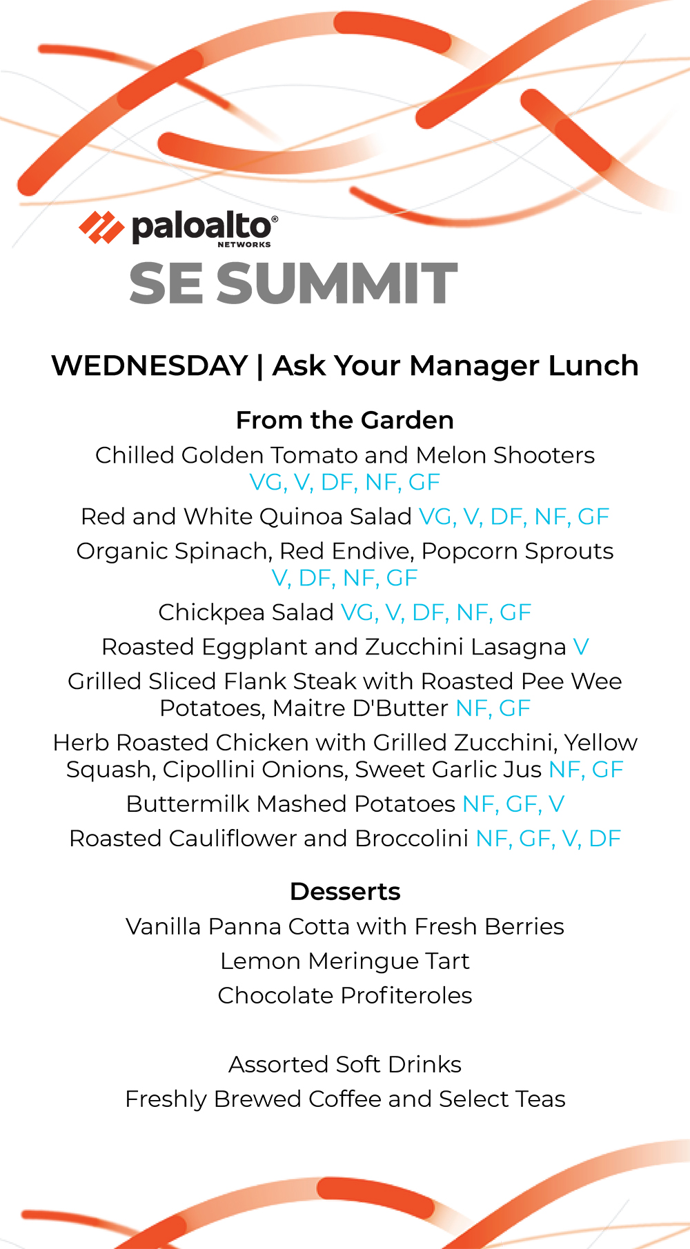 <div style="margin-left:22px;">Ask Your Manager Lunch</div>